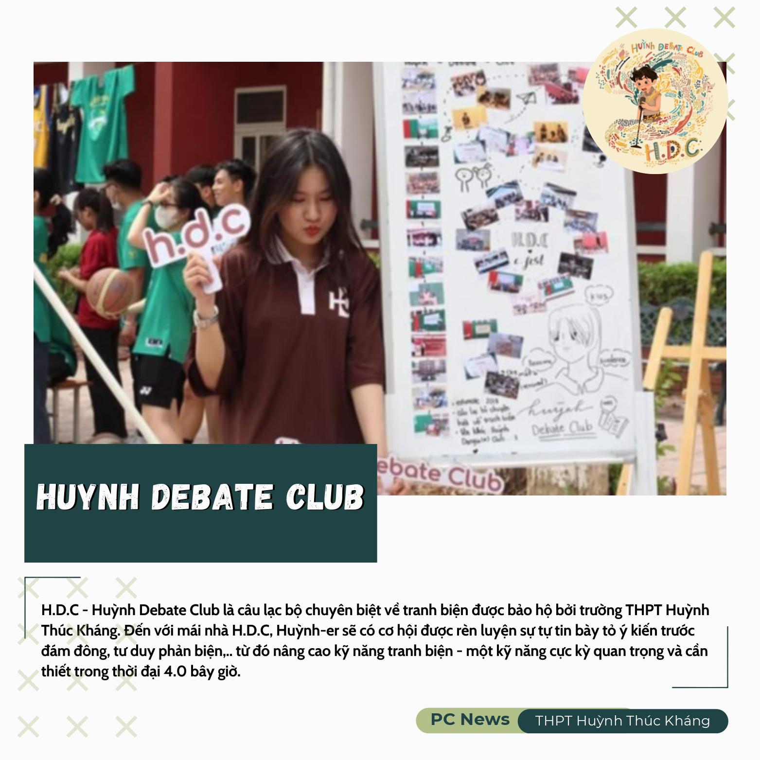 H.D.C Huynh Debate Club