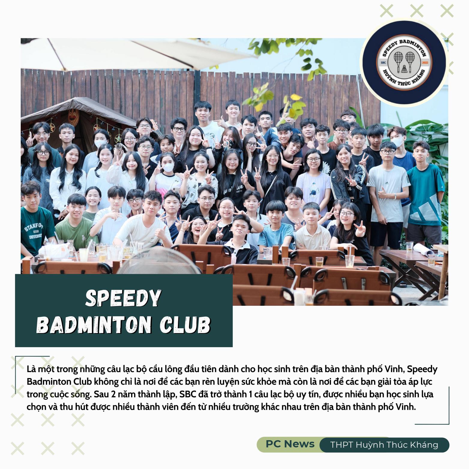 SBC - Speed Badmainton Club