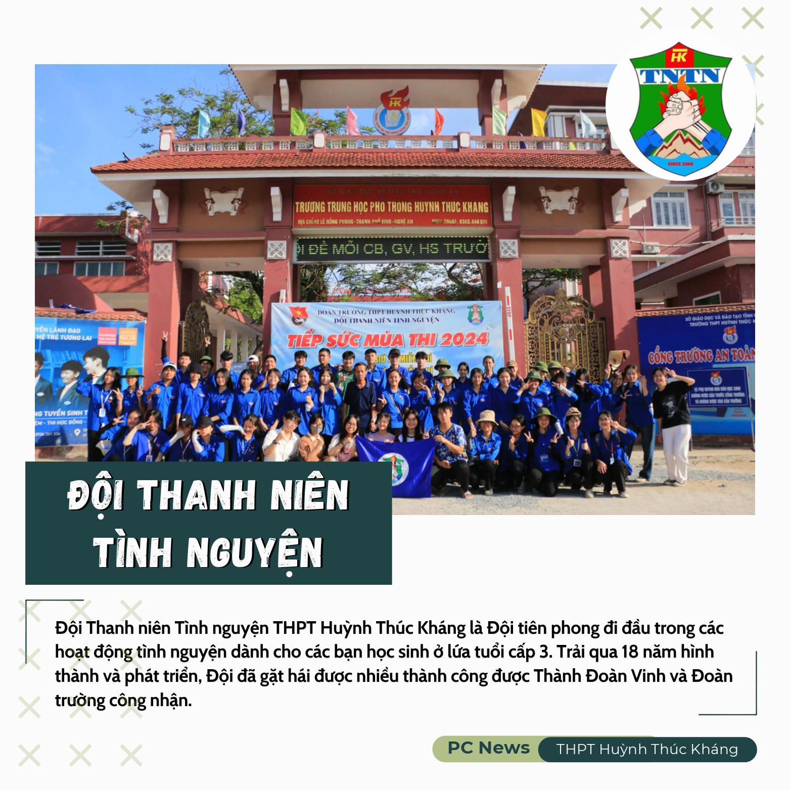 Đội TNTN Huỳnh Thúc Kháng - Quốc Học Vinh